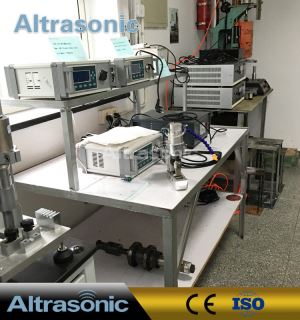 Termosigillatrice di titanio ad ultrasuoni 35Khz 1000W per impermeabili di tende di stoffa